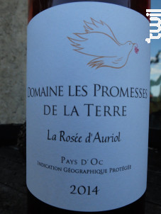 La Rosée d'Auriol - Domaine Les Promesses de la Terre - 2016 - Rosé