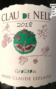 Grolleau - Clau De Nell - 2014 - Rouge