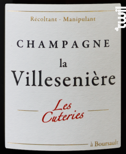 Les Cuteries • Extra Brut - Champagne La Villesenière - 2015 - Effervescent