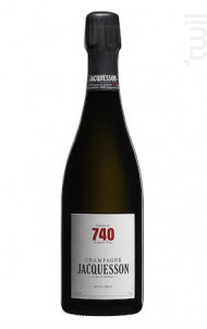 Cuvée N°740 - Champagne Jacquesson - Non millésimé - Effervescent