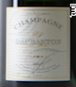 Cuvée Brut Tradition - Champagne Daubanton - Non millésimé - Effervescent
