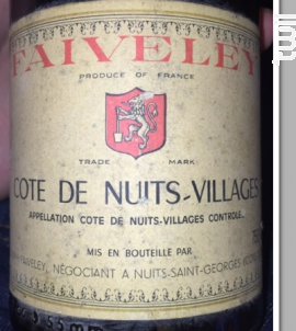 Faiveley - Domaine Faiveley - 1994 - Rouge