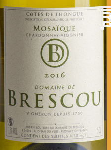 Mosaïque - Domaine de Brescou - 2016 - Blanc