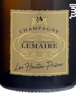 Les Hautes Prières - Champagne Roger Constant Lemaire - 2011 - Effervescent