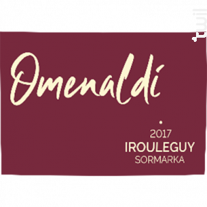 Omenaldi - Cave d'Irouleguy - 2017 - Rouge