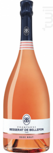 Rosé Brut - Champagne Besserat de Bellefon - Non millésimé - Effervescent