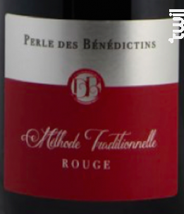 Perle des bénédictins ROUGE - Domaine des Bénédictins - Non millésimé - Effervescent