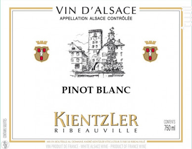 Pinot Blanc - André Kientzler Earl - 2006 - Blanc