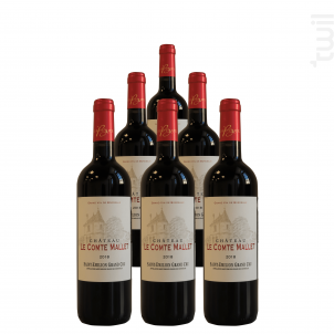 Château Le Comte Mallet - Château Haute-Nauve - 2018 - Rouge