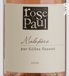 AOP Malepère - Domaine Rose & Paul - 2018 - Rosé