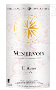 L'Aouro - L'Oratoire des Quatres Vents - 2015 - Rouge