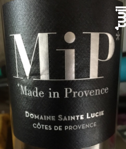 MIP - Made In Provence Classic - Made In Provence - Domaine Sainte Lucie - 2017 - Rosé
