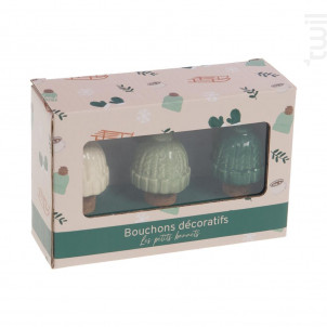 Coffret De 3 Bouchons Montagne - Amadeus -  - 