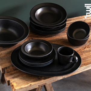 Assiette Plate Neo 28 Cm lot De 6 - table passion -  - 