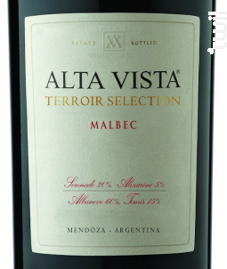 Alta Vista Terroir Sélection - Alta Vista - 2020 - Rouge