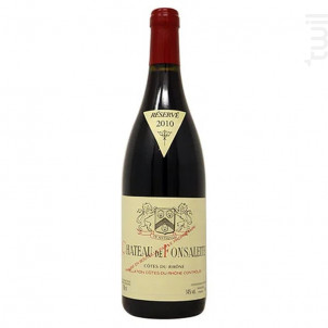 Château De Fonsalette  Réserve - Chateau de Fonsalette - 2010 - Rouge