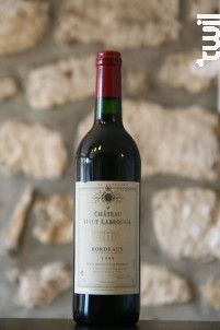 Côtes de Bordeaux - Château Labrousse - 1999 - Rouge