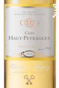 Château Clos Haut Peyraguey - Château Clos Haut Peyraguey - 2007 - Blanc