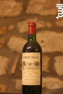 Château Balan - Château Balan - 1986 - Rouge
