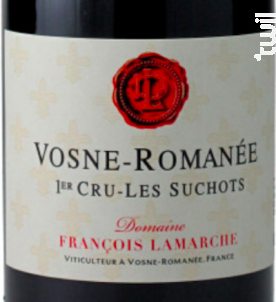 Vosne Romanee 1er Cru Les Suchots - Domaine François Lamarche - 2017 - Rouge
