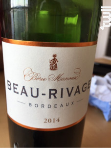 Beau-Rivage - Borie-Manoux - 2014 - Rouge