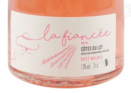 La Fiancée - Rosé de saignée - Les Roques de Cana - 2019 - Rosé