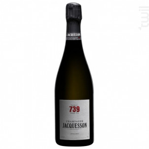 Cuvée n°739 - Champagne Jacquesson - Non millésimé - Effervescent