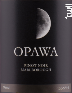 Opawa Pinot Noir - Nautilus - 2014 - Rouge