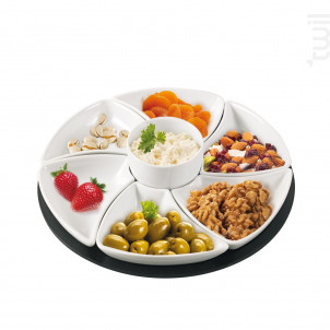 Service Apéritif Hélice 8 Pièces 30 Cm - table passion -  - 