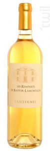 Les Remparts de Bastor - Château Bastor-Lamontagne - 2014 - Blanc