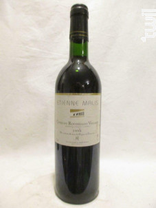 Côtes Du Roussillon - Etienne Malis - 1998 - Rouge