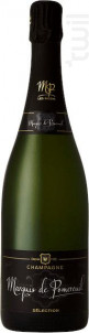 Brut Sélection - Champagne Marquis de Pomereuil - Non millésimé - Effervescent