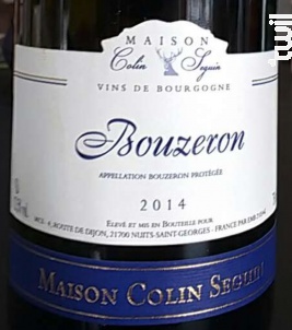 Bouzeron Terroir - Maison Colin Seguin - 2020 - Blanc