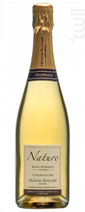 Brut Nature Blanc de Blancs - Champagne Mignon-Boulard et Fils - Non millésimé - Effervescent