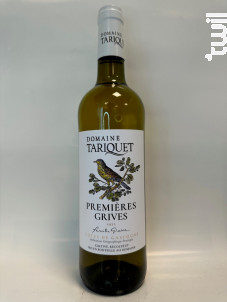 Premières Grives - Château du Tariquet - Famille Grassa - 2023 - Blanc