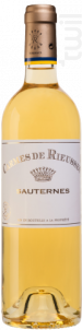 Carmes de Rieussec - Domaines Barons de Rothschild - Château Rieussec - 2016 - Blanc