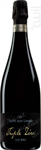 Triple Zéro - Domaine de LA TAILLE AUX LOUPS  - Jacky Blot - Non millésimé - Effervescent