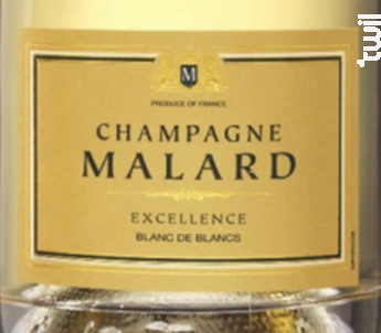 Blanc De Blancs Excellence - Champagne Malard - Non millésimé - Blanc