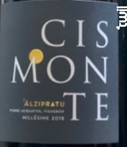 Cismonte - Domaine Alzipratu - 2018 - Blanc