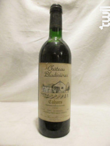 Château bladinières - BLADINIÈRES - LIORIT VIGNERONS - 1990 - Rouge