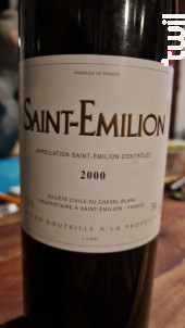Saint-Emilion - Château Cheval Blanc - 2018 - Rouge
