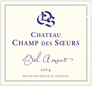 Bel Amant - Château Champ des Soeurs - 2015 - Blanc