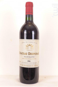 Grand Cru Classé - Denis Lurton - Château DESMIRAIL - 1986 - Rouge