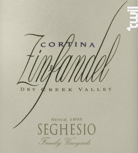Cortina - Zinfandel - SEGHESIO - 2019 - Rouge