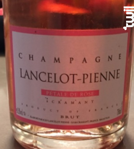 Pétale de Rose Brut - Champagne Lancelot-Pienne - Non millésimé - Effervescent