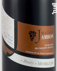 Morgon - Douby - Domaine des Maisons Neuves - Maison Jambon - 2019 - Rouge