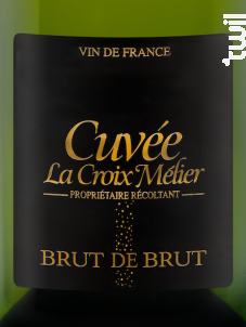 Brut de Brut Cuvée Croix Melier - Domaine de la Croix Mélier - Non millésimé - Effervescent