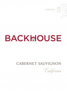 Backhouse Cabernet Sauvignon - Backhouse - 2017 - Rouge