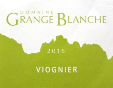 Viognier - Domaine Grange Blanche - 2018 - Blanc