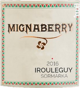 MIGNABERRY - Cave d'Irouleguy - 2016 - Rouge